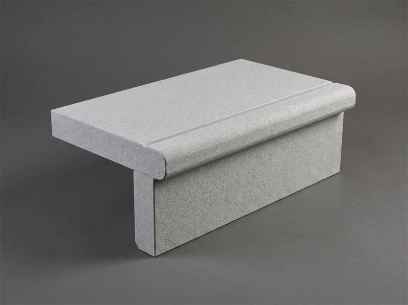 Ступень гранитная G603 «Bacuo White»