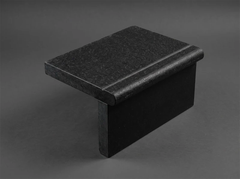 Ступень гранитная Shanxi Black (China Absolute Black)